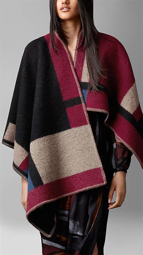 burberry monogram poncho ebay|Burberry poncho nordstrom.